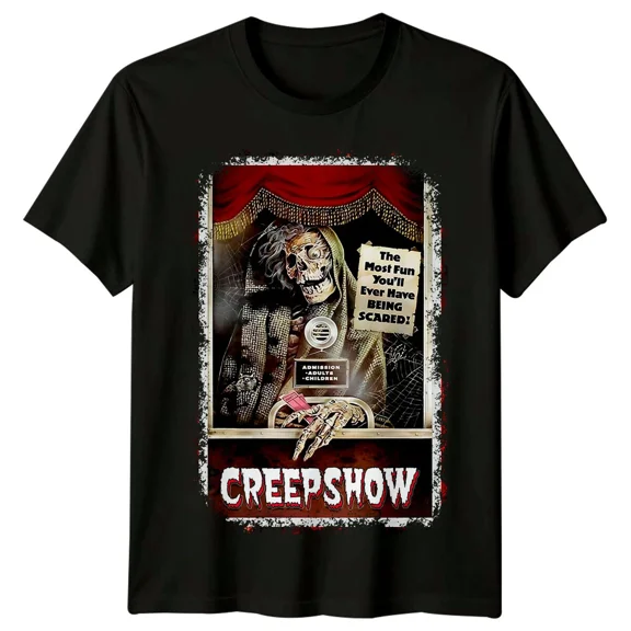 Creepshow (1982) Movie Poster Inspired T-Shirt Retro 80s Tee Unisex