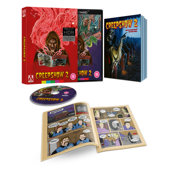 Creepshow 2 Limited Edition (4K Ultra HD) Dorothy Lamour George Kennedy Lois Chiles Tom Savini