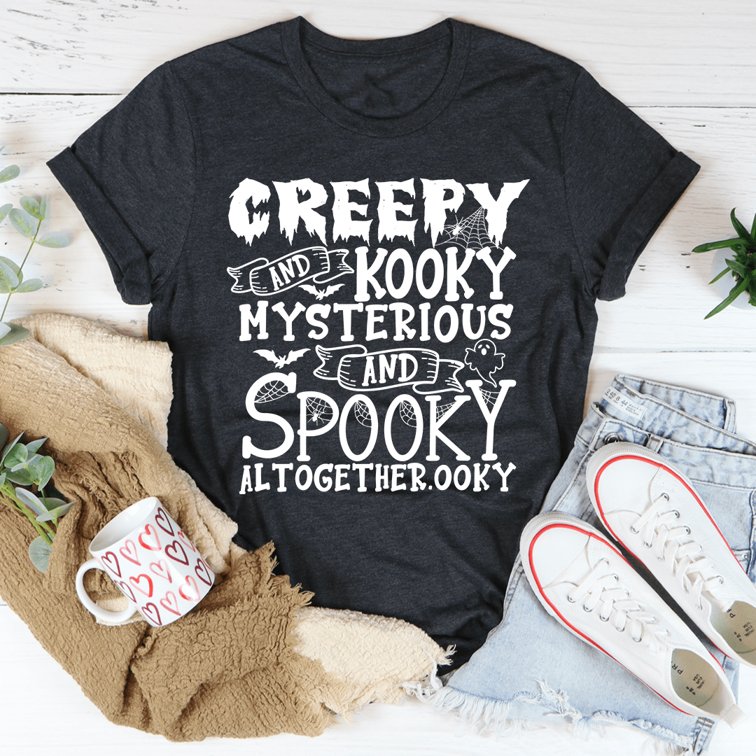 Creepy And Kooky Tee Athletic Heather S Peachy Sunday T-Shirt - Walmart.com