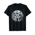 thumbnail image 1 of Creepy Animal Bird Raven Gothic Spooky Full Moon Black Crow T-Shirt, 1 of 5
