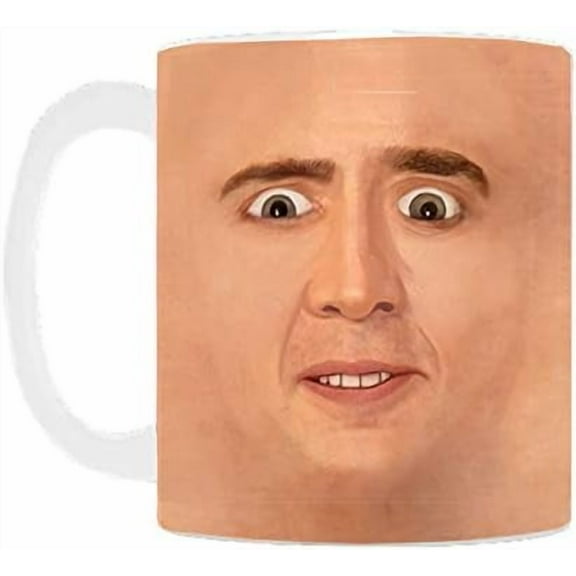 Creepy Cage Face Coffee Mug (11oz)