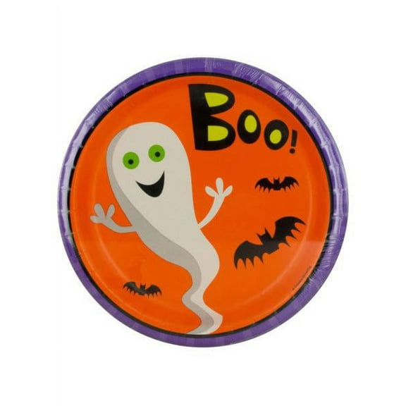 Creepy Characters Round Party Plates Set (Available in a pack of 36)