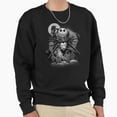 thumbnail image 1 of Creepy Christmas Night Jack Night Scene Retro Vintage Funny Graphic Unisex Sweatshirt - Makes a Great Gift G31123, Up to Size 5XL, 1 of 2