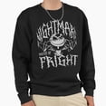 thumbnail image 1 of Creepy Christmas Night Retro Vintage Funny Graphic Aesthetic Holiday Gift Unisex Sweatshirt - Funny Gift for Him G30499, Up to Size 5XL, 1 of 2