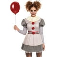 thumbnail image 1 of Creepy Clown Adult Small Mediu, 1 of 4
