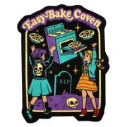Creepy Co. Company EASY BAKE COVEN Accent RUG Home 36""x28"" Witch Halloween, Small, Black