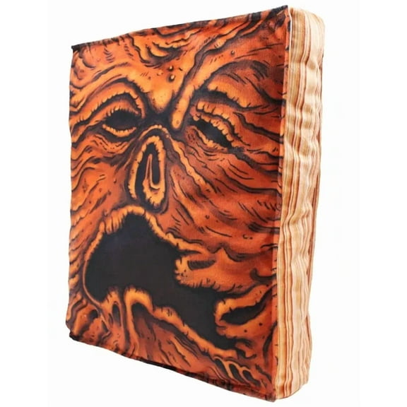 Creepy Co. Evil Dead Necronomicon Book of The Dead Plush Cushion Throw Pillow Polyester, Print