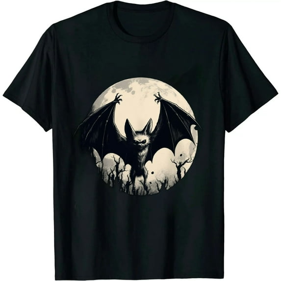Creepy Cute Bat Pastel Goth Alternative Occult Gothic T-Shirt