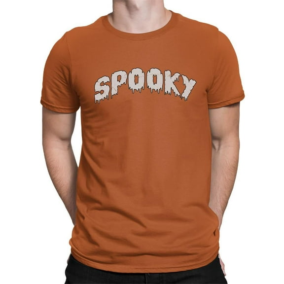 Creepy Dripping Font Halloween Graphic - Men's T-shirt