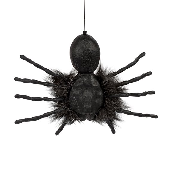 Creepy Dropping Spider, Sound Falls and Crawls Back Up, Measures 9 Inches