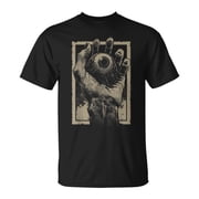 Creepy Eyeball Hand Weirdcore Horror Gothic Occult Trippy TShirt