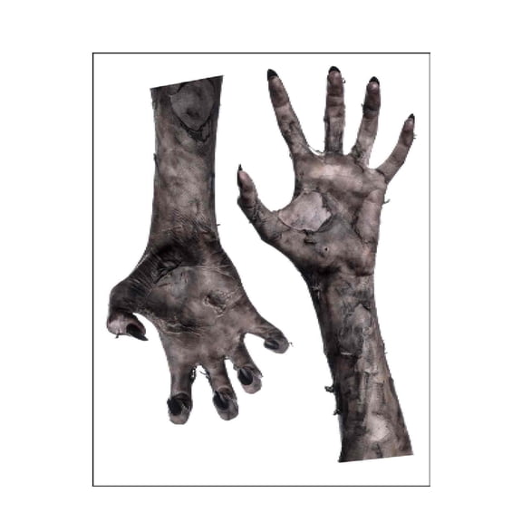 Creepy Ghost Hand Window Cling Sticker Halloween Zombie Hand Wall Decals for Home Office Bar Party Decoration,DIY Home Halloween Decor Wall Art,DIY Party Gift (A-1PCS)