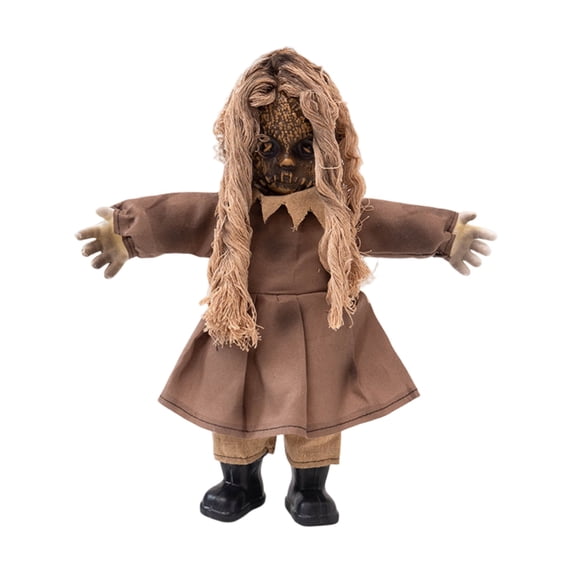 Creepy Halloween Decorations Spooky Scary Doll Prop Haunted House Decor for Indoor Outdoor Halloween Party Home Office