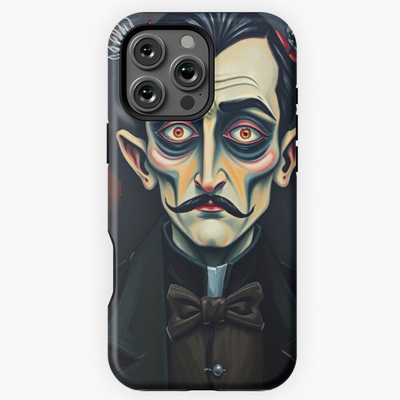 Creepy Haunted House Portrait Phone Case for iPhone 16 15 14 13 12 11 Pro Max M5902980
