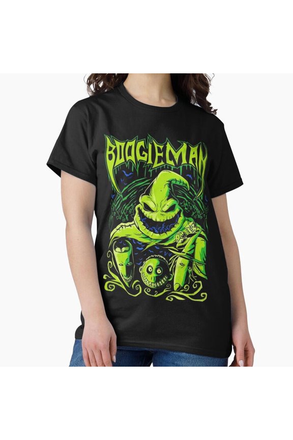 Creepy Little Ghost For Halloween, Simple Minimalist Cute Spirit Design G27082 Unisex T-Shirt, Up to Size 5XL