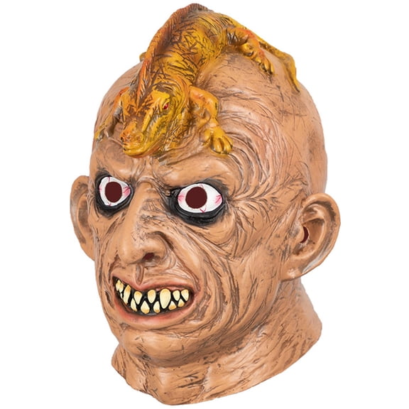 Creepy Monster Mask Costume, Halloween Full Head Demon Mask, Horror Monster Mask for Halloween Cosplay Masquerade Costume Party