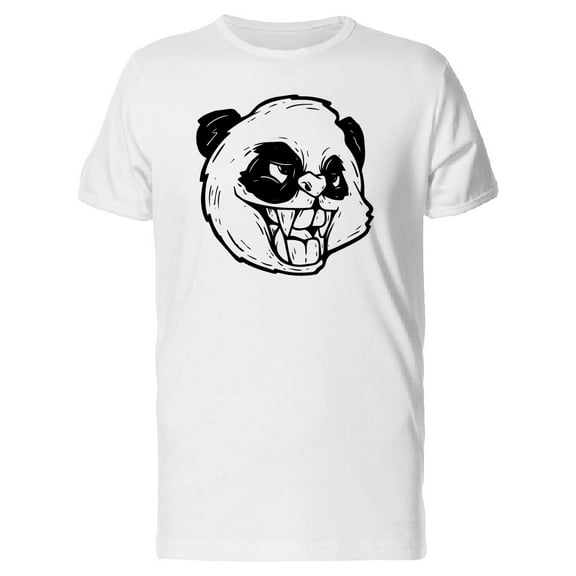 Creepy Panda T-Shirt Men -Image by Shutterstock, Male Medium