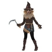 Califia Farms Creepy Scarecrow Girl's Halloween Fancy-Dress Costumes for Child, Women XL