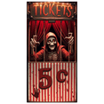 thumbnail image 1 of Creepy Skeleton Halloween Banner Scary Carnival Decoration Horror Theme Spooky Event Decor for Halloween Party Haunted House Outdoor Indoor, 1 of 7