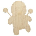 thumbnail image 1 of Creepy Voodoo Doll Wood Shape Unfinished Piece Cutout Craft DIY Projects - 4.70 Inch Size - 1/4 Inch Thick, 1 of 7
