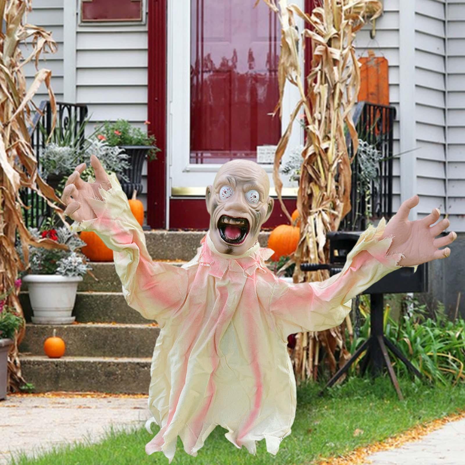 Creepy Zombie Lawn Stake, Yard Horror Theme Party Favors Prop, Outdoor Scary  Doll Halloween Decoration for Haunted House, Patio Ornaments S Beige -  Walmart Business Supplies, image size:1600x1600