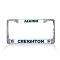 thumbnail image 1 of Creighton University Alumni Chrome License Plate Frame, 1 of 2