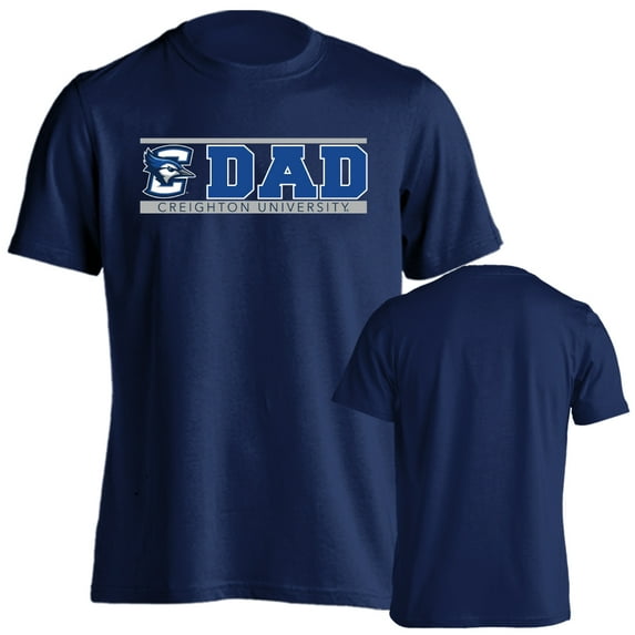 Creighton University Bluejays Dad Proud Parent Short Sleeve T-Shirt