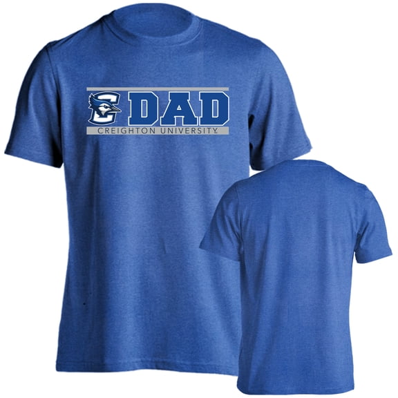 Creighton University Bluejays Dad Proud Parent Short Sleeve T-Shirt