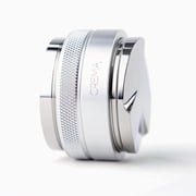 Crema Coffee Products | 58mm 2-in-1 Tamper & Distributor | Silver | Stainless Steel