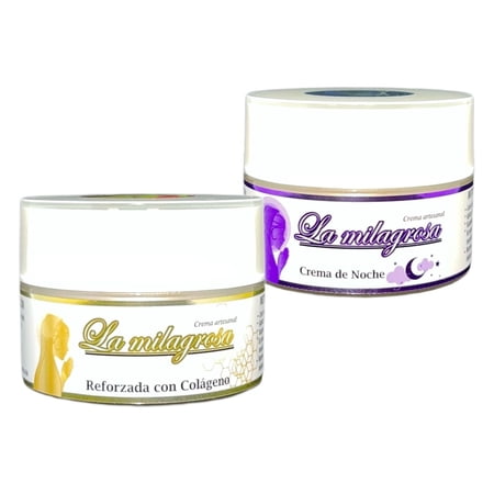 Crema La Milagrosa Dia Y Noche Formula Renovada Unisex El Aliado de tu Piel!