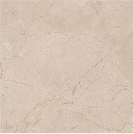 Crema Marfil 12x12 Polished Marble Tile – Natural Stone Square for Bathroom, Wall, Floor, Fireplace, Kitchen Backsplash – Modern Look – Glue Down Installation