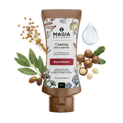 Crema de Peinar Rizos definidos Magia Natural [300ml] Linaza Defined curls, Curly Hair Leave in