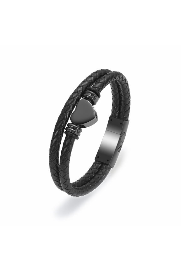 Cremation Ashes Jewellery Small Urns Bracelets Women Men Leather Bracelets
