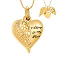 thumbnail image 1 of Cremation Jewelry Angel Wing Heart Urn Necklaces for Ashes Memorial Keepsake Pendant for Women Men, 1 of 6
