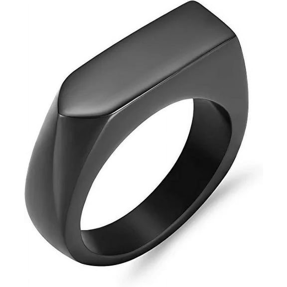 Cremation Jewelry for Ashes Geometry Simple Style Memorial Urn Ring Ashes Holder with Fill Kit Keepsake Cremation Ring for for Family/mom/sister/grandparents NO.6-NO.10