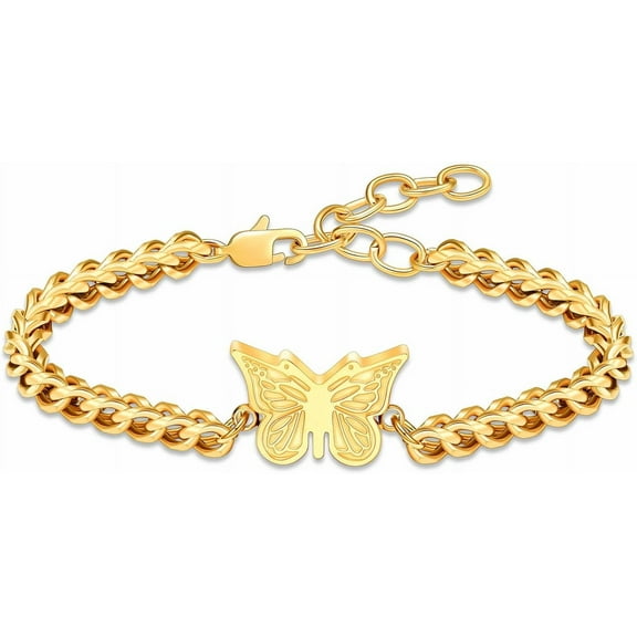 Cremation Jewelry Butterfly Urn Bracelet for Ashes for Women Stainless Steel Adjustable Urn Bangle Memorial Keepsake Ash Holder Bracelet