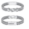 thumbnail image 1 of Cremation Jewelry Infinity Urn Bracelet for Ashes Stainless Steel Ashes Bracelet for Human / Pet Ashes for Women Men, 1 of 8