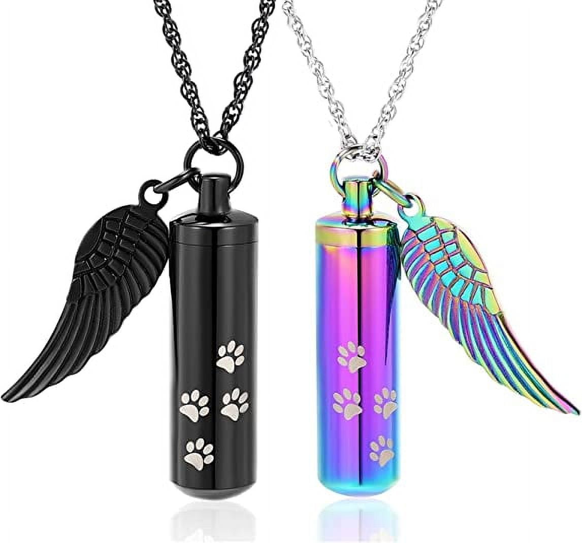 Amazon.com: POPLYKE Hummingbird Urn Necklace for Women Ashes Sterling  Silver Bird Pendant Cremation Ashes Necklace with Blue Crystal for Human  Pets (blue) : Clothing, Shoes & Jewelry