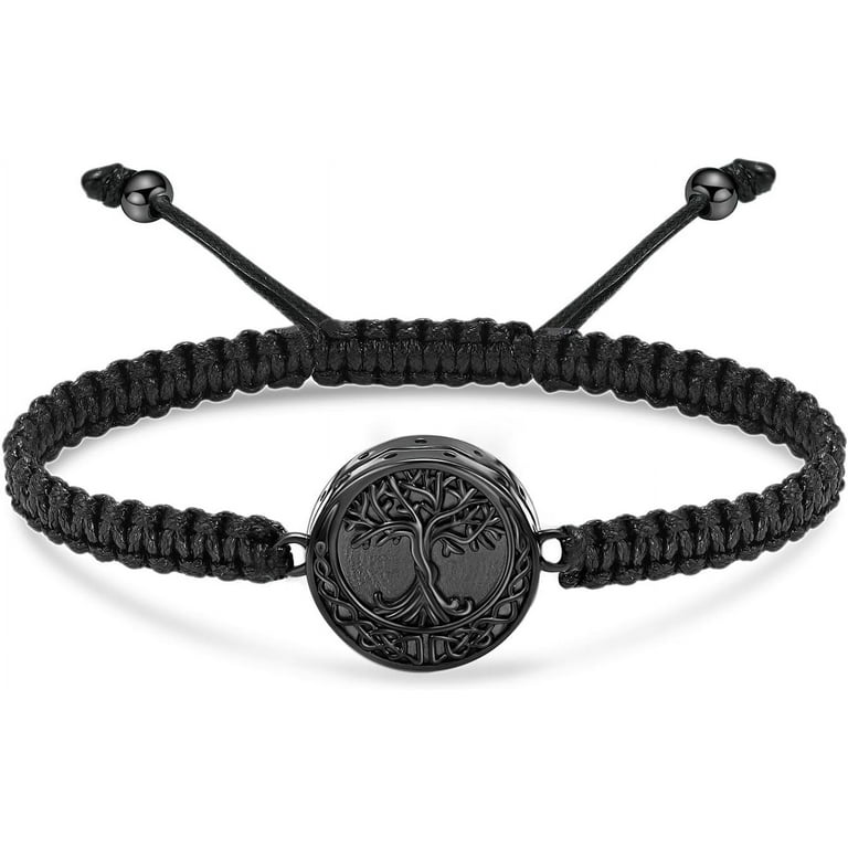 Cremation Jewelry Tree of Life Urn Bracelet for Ashes for Women