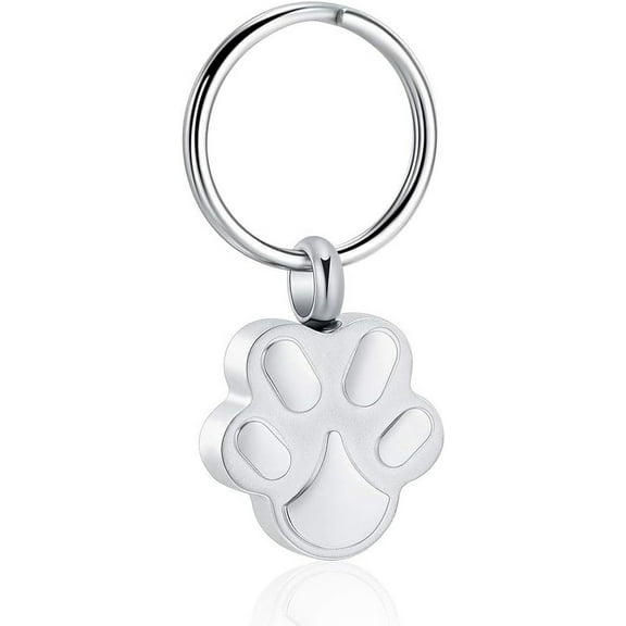 Cremation Jewelry Urn Keychain for Pet Human Ashes Dog Cat Keepsake Memorial Urn Keychain Ash Holder for Women Men