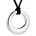 thumbnail image 1 of Cremation Jewelry Urn Necklace for Ashes for Women Men, Circle of Life Eternity Memorial Pendant Ash Jewelry, 1 of 7