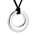 thumbnail image 1 of Cremation Jewelry Urn Necklace for Ashes for Women Men, Circle of Life Eternity Memorial Pendant Ash Jewelry, 1 of 6