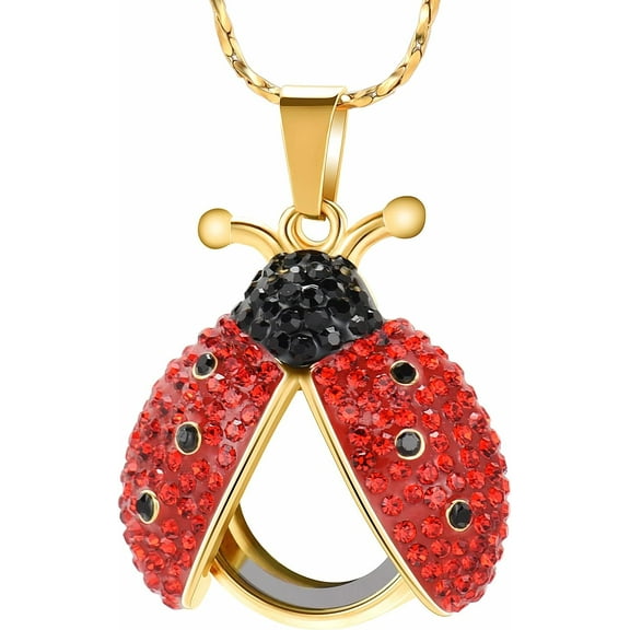 Cremation Jewelry Urn Pendant Necklaces for Ashes Butterfly/Dragonfly Cremation Keepsake Urns Memorial Jewelry Urn for Human Pet Ashes