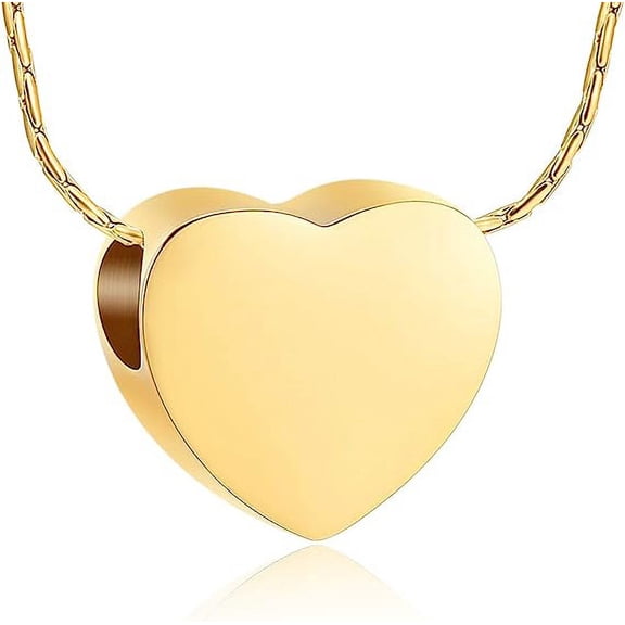 Cremation Jewelry for Ashes Heart Pendant Memorial Urn Necklace Ashes Holder Personalized Customization Keepsake Memory Pendant for Women