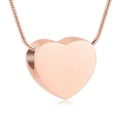thumbnail image 1 of Cremation Jewelry for Ashes - Heart Pendant Memorial Urn Necklace Ashes Holder Stainless Steel Personalized Customization Keepsake, 1 of 7