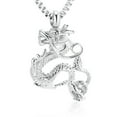 thumbnail image 1 of Cremation Jewelry for Ashes Stainless Steel Dragon Urn Necklace Keepsake Human Pet Ashes Holder Memorial Pendant for Women Men, 1 of 5