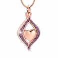 thumbnail image 1 of Cremation Jewelry for Ashes The Eye of My Heart Keepsake Memorial Jewelry for Urn Necklace Stainless Steel Ashes Pendant, 1 of 7