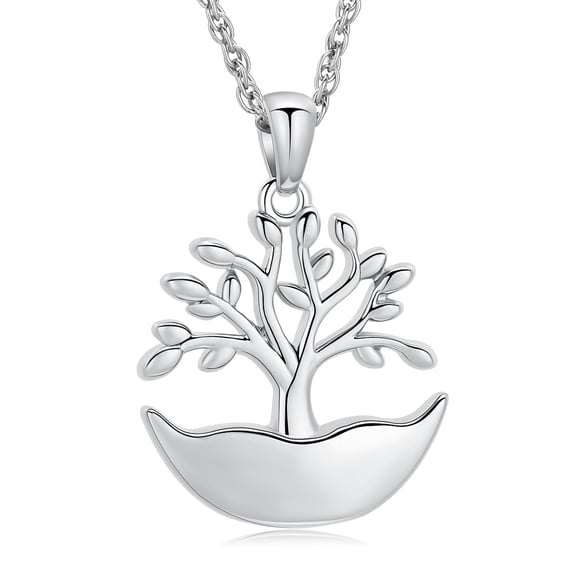 Cremation Jewelry for Ashes Tree of Life Urn Necklace for Men Women Keepsake Ashes Necklace Memory Pendent Ashes Holder