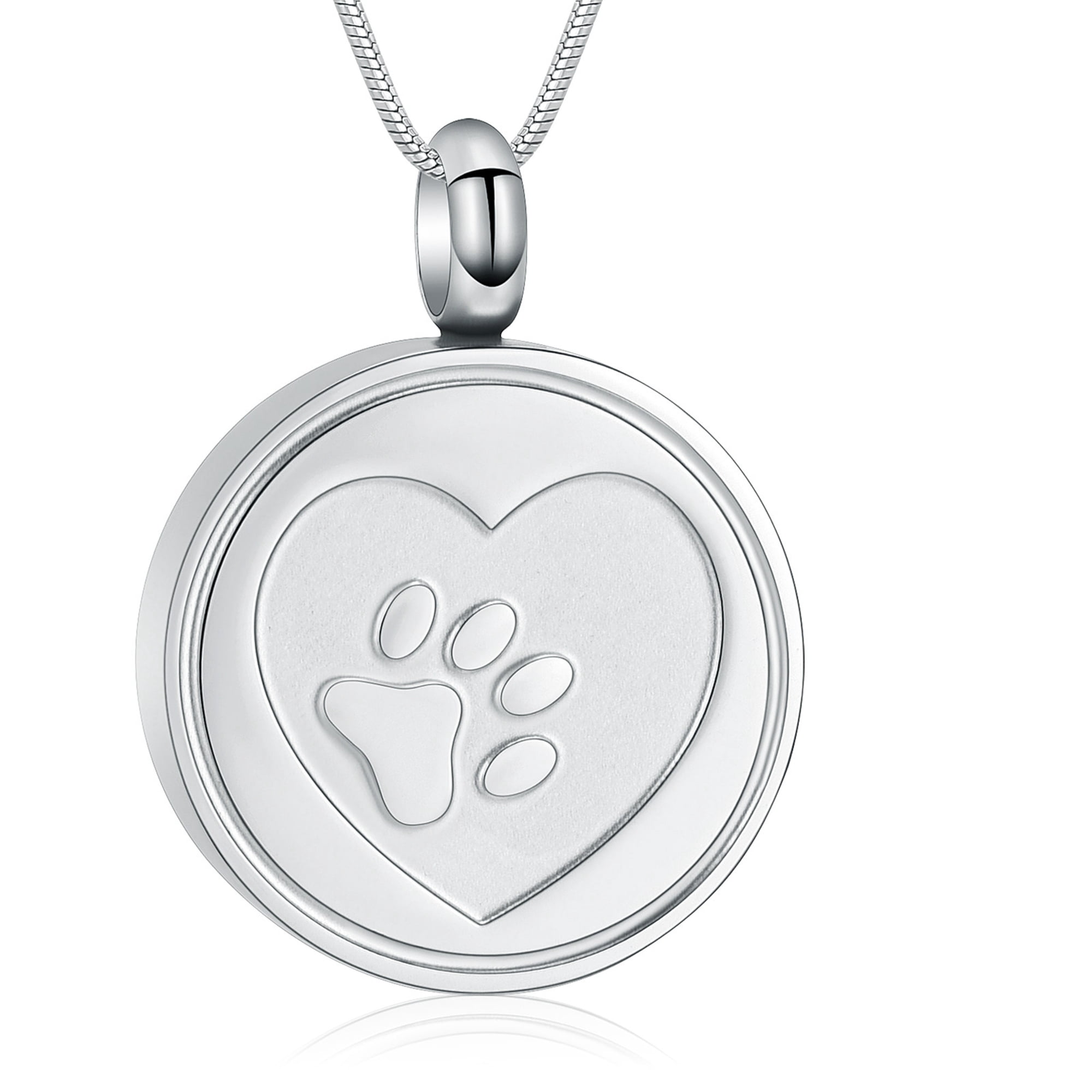 Cremation Jewelry for Ashes for Pet Keepsake Urn Necklaces with Cat Dog ...