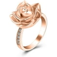 thumbnail image 1 of Cremation Ring for Ashes for Women Rose Flower Urn Rings Memorial Jewelry Human Pet Stainless Steel Ash Holder Loved Ones Funeral Keepsake Gift, 1 of 7